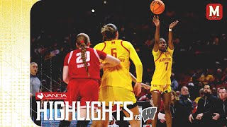 Maryland Women's Basketball Highlights | Wisconsin