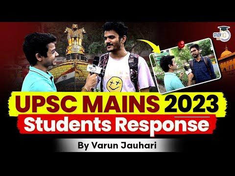 UPSC Mains 2023 | Students Response’s | StudyIQ IAS