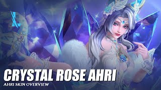 Crystal Rose Ahri - Wild Rift