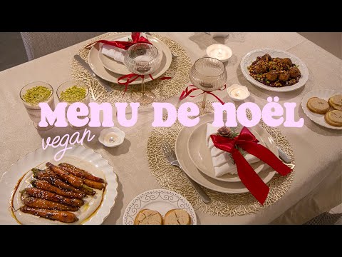Menu de Noël Vegan | foie gras végétal, recettes faciles et économiques | Alice Esmeralda