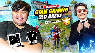 Wearing Gyan Gaming Old Bundle And Legendry Bag On Grandmaster Gameplay🥵 ||40 Kills ||Freefire