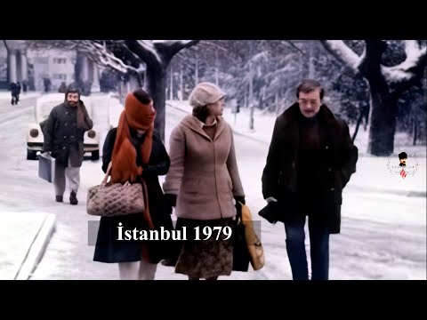 1979'un Beyaz İstanbul'u!  #eskiistanbul