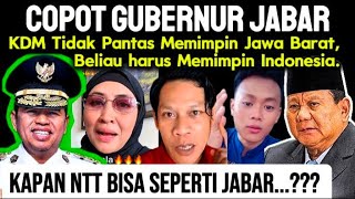 Copot KDM‼️Beliau tidak pantas Memimpin Jabar, Beliau harus Memimpin Indonesia @SAYNAYTV