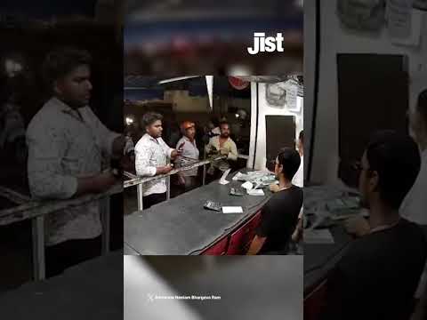 A man in Ramkot, Hyderabad, sparked outrage after making a disrespectful comment against Hindu gods.