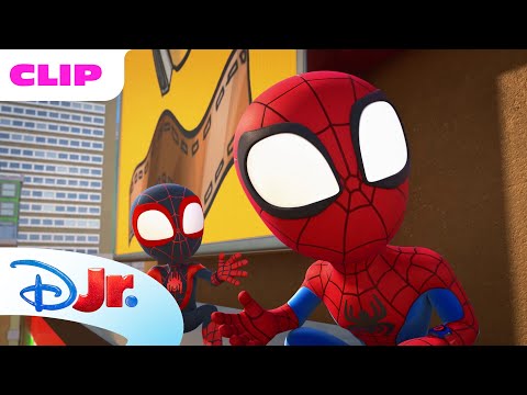 Zola's New Plan 🤖 | Spidey and His Amazing Friends 🕸️ | Disney Jr. MENA