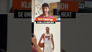 ¿VEREMOS AL MEJOR KLAY THOMPSON EN MIAMI HEAT?  #nba #giannis #miamiheat #klaythompson #bamadebayo
