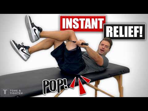 How To Pop Your SI Joint At Home (Sacroiliac Joint Adjustment)