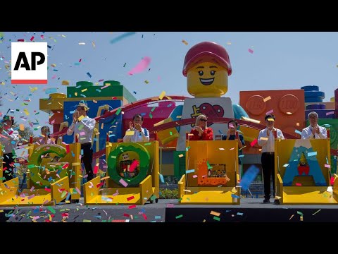 YouTube video thumbnail: China's First Legoland Opens to Visitors in Shanghai