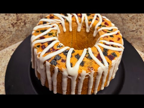 como hacer rosca panque sabor a naranja