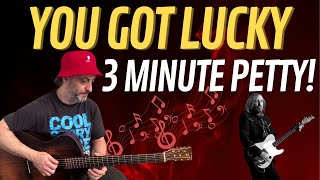 How to Play You Got Lucky by Tom Petty (3-Minute Guitar Lesson)