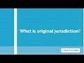 U.S. Federal Court Jurisdiction Concepts