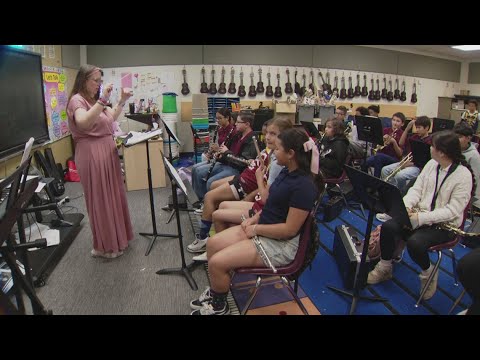 YouTube video thumbnail: Nonprofit's Donations Help Music Program at Denver Elementary School