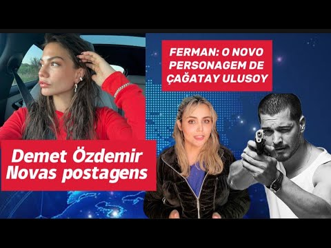 🎬 NOVO FILME DE ÇAĞATAY ULUSOY + DEMET ÖZDEMIR ENCANTA FÃS NO INSTAGRAM! 📸