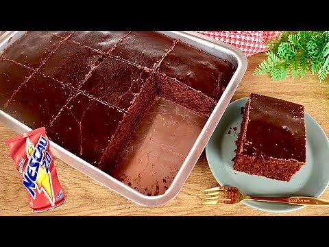 BOLO DE NESCAU COM CASQUINHA CROCANTE