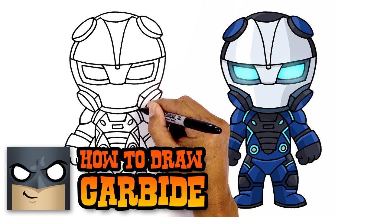 How to Draw Fortnite - Carbide