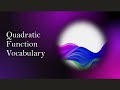 Understanding Quadratic Functions Concepts