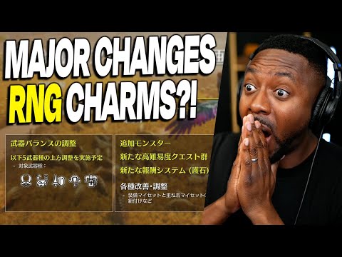 RNG Charms ARE COMING! MAJOR LONGSWORD BUFFS! • More Endgame! Patch Notes! | Monster Hunter Wilds