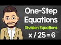 Solving One-Step Division Equations
