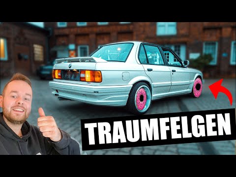 Diese FELGEN machen meinen Scheunenfund zum TRAUMWAGEN! E30 Fake M3