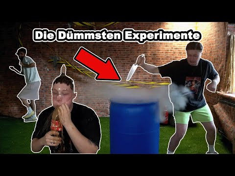 Die DÜMMSTEN und EXTREMSTEN EXPERIMENTE (geht schief) (FULL STREAM)