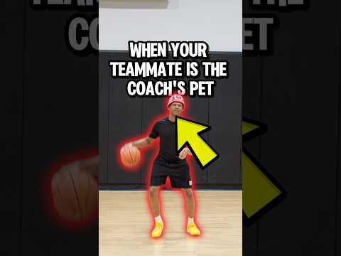 When your teammate is the coach’s pet #basketball #shorts