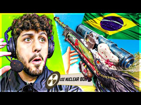 REAGINDO AO TOP 1 BRASILEIRO no COD MOBILE ATUALMENTE! (PEGOU NUKE de SNIPER num PRÓ)