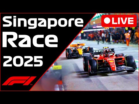 🔴F1 LIVE - Singapore GP RACE - Commentary + Timing