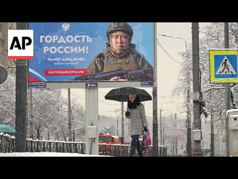 YouTube video thumbnail: 'Don't Think it Will Happen': Russia Residents React to Peace Plan Talks