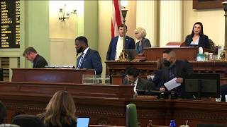 YouTube video thumbnail: Dozens of California Bills to be Voted on During Legislative Session