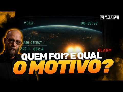 Alguém detonou uma arma nuclear e não sabemos quem!