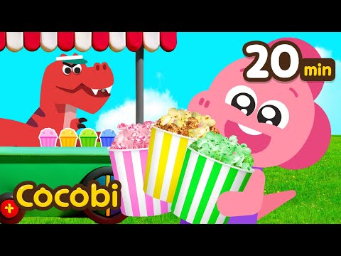 ¡Dame Palomitas de Maíz Sabor Arcoíris🌈🍿 | Canciones Infantiles | Kids Songs | Cocobi