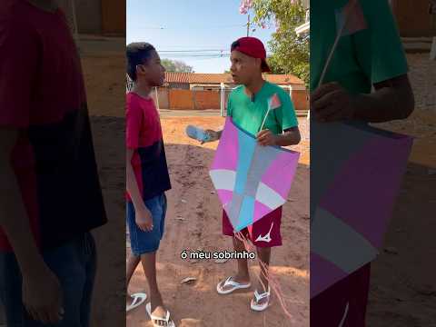 Quando corta a pipa do meu sobrinho #viralshort #viralvideo #viralreels #humor