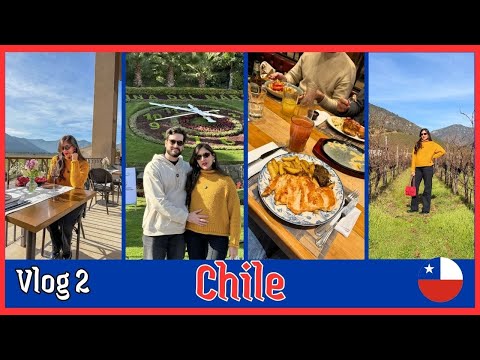 VLOG NO CHILE  - PASSEIOS de INVERNO, VINÍCULA, VALPARAISO, VINA DEL MAR, PRAIA....