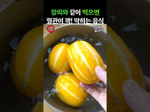 참외와 같이 먹으면 독이 되는 음식 #건강정보 #음식