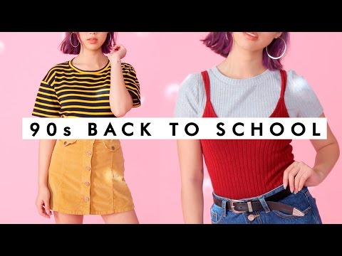 90's COZY Back to School Outfits!