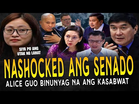 ALICE GUO BINUNYAG na mga KASABWAT para makaSIBAT matapos MAPIGA sa SENADO