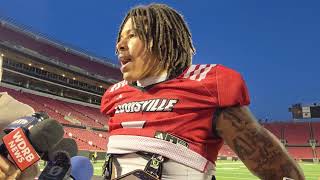 Koen Entringer following Louisville spring game 