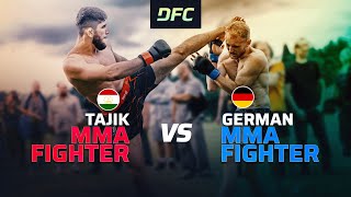 German MMA-Fighter vs. Tajik MMA-Fighter | Brutal Fight 🤯 | DFC