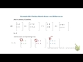 Matrix Operations and Properties