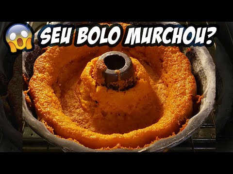SEU BOLO MURCHOU? DESCUBRA OS PRINCIPAIS MOTIVOS | Novatos na Cozinha