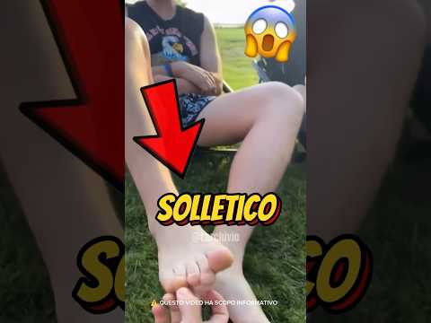 PERCHÉ SOFFRIAMO SOLO IL SOLLETICO DEGLI ALTRI? 😱 #curiosità #informative