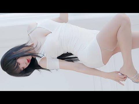 (4K 세로룩북) 뽀얀 피부 레전드 몸매 흰원피스 룩북🤍 bikini underwear Lookbook ai Lingerie Try On 겨울 KYUL
