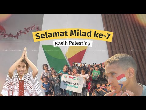 Anak Gaza Lomba Agustusan Sampai Masak Indomie Bareng | Rayakan Milad Kasih Palestina ke-7