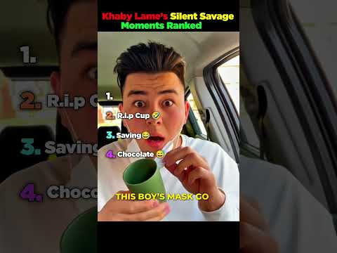Khaby Lame’s Silent Savage Moments Ranked #shorts