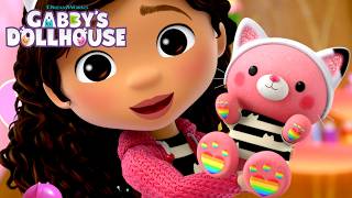 Gabby Throws a Kitty Bear Tea Party 🎉🎈+ More Gabby's Dollhouse Adventures 😻 Cartoons for Children 😻