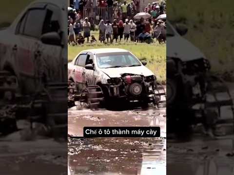 Chế ô tô thành máy cày #độc Lạ..