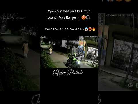 Kawasaki Ninja Zx10r Grand Entry #Ninja Zx10r Raw Exhaust sound ๐ฑ Most Loud Sc project Zx10r Exhaust