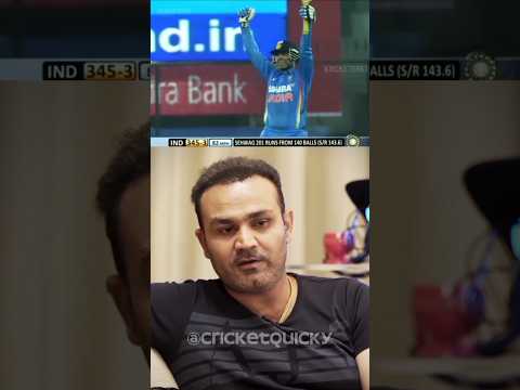 Virendra Sehwag’s iconic 219 - ODI ‘double hundred’! ?