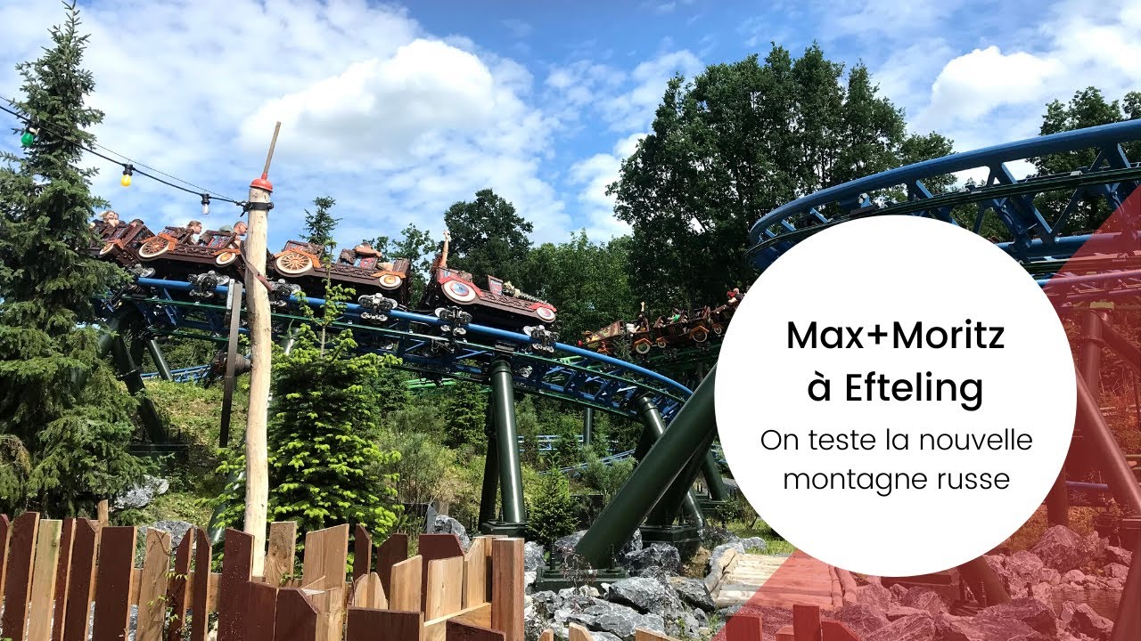 On teste Max & Moritz la nouvelle montagne russe au parc d'attractions Efteling