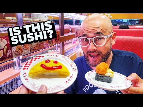 We Tried the Weirdest Sushi at Japan’s Most Popular Sushi Chain